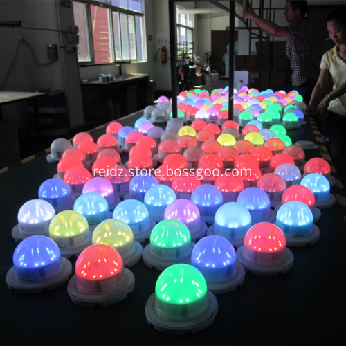 RGB rechargeable Waterproof multi color led mood lighting